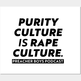 Purity Culture is Rape Culture Posters and Art